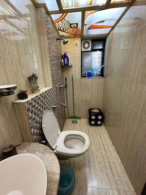 Bathroom in 3 BHK Apartment at Oshiwara – for Sale
