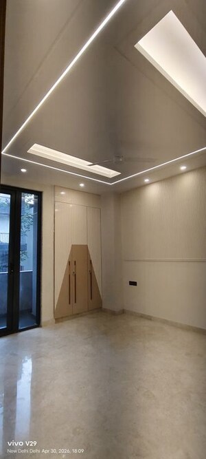 Building Lobby in 3 BHK Builder Floor at Greater Kailash I – for Sale