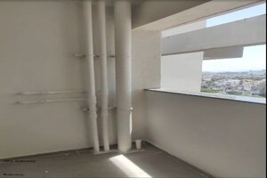 Balcony in 2 BHK Apartment at Arihant Samarth Nagar, Wadgaon Sheri – for Rent