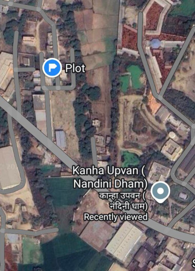 Map Location, amausi  1000 Sq.Ft. Plot In Amausi Lucknow 9493239