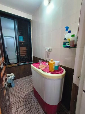 Bathroom in 2 BHK Apartment at Uday Nagar – for Rent