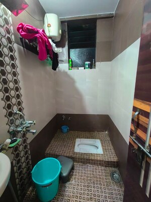 Bathroom in 2 BHK Apartment at Uday Nagar – for Rent