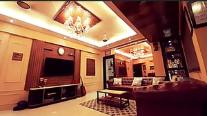Living Room in 1 BHK Apartment at Ganga Bhavan, Versova – for Rent
