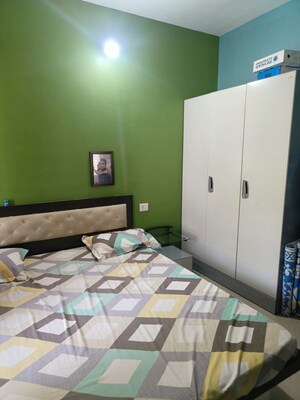 Bedroom in 1 BHK Apartment at Alliance Nisarg, Wakad – for Rent