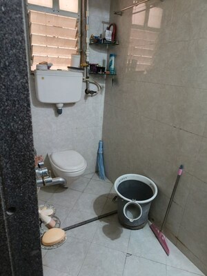 Bathroom in 1 BHK Apartment at Alliance Nisarg, Wakad – for Rent