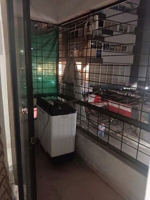 Balcony in 1 BHK Apartment at Venus Garden, Kharadi – for Rent