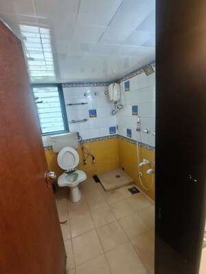 Bathroom in 2.5 BHK Apartment at Arahant Society, Santacruz East – for Rent