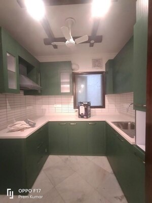 Bathroom in 3 BHK Apartment at Defence Colony – for Rent