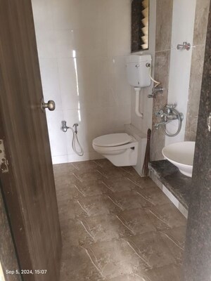 Bathroom in 1 BHK Apartment at Central Park Virar West, Virar West – for Sale