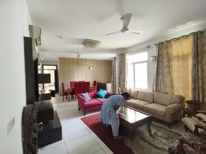 Living Room in 4 BHK Apartment at Gaurs Trecento Residences, Jaypee Greens – for Sale
