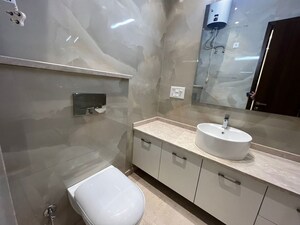 Bathroom in 3 BHK Builder Floor at Greater Kailash ii – for Rent