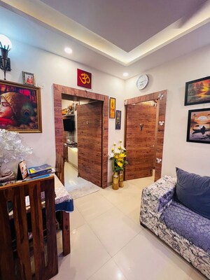 Bedroom in 3 BHK Builder Floor at Bptp Park Floors I, Sector 77 – for Sale
