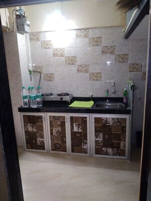 Kitchen in 1 RK Apartment at Mukund Mansion, Dadar West – for Rent