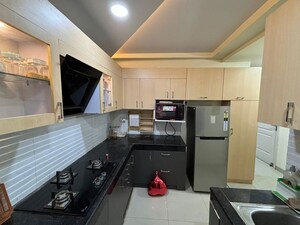 Kitchen in 3 BHK Apartment at Paarth Aadyant, Gomti Nagar – for Rent