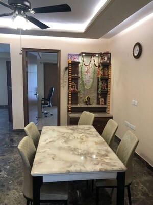 Dining area in 4 BHK Independent House at Ardee City, Sector 52 – for Rent