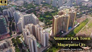 5 BHK Apartment – Exterior View View at Amanora Future Towers, Hadapsar - for Sale