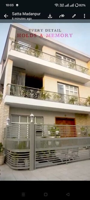 6 BHK Independent House – Exterior View View at Sector 44 - for Sale