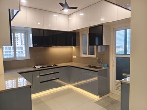 Kitchen in 2.5 BHK Apartment at Aparna Zenon, Puppalaguda – for Rent