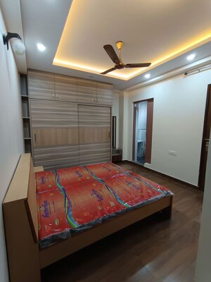 Bedroom in 4 BHK Builder Floor at Sushant Lok I – for Rent