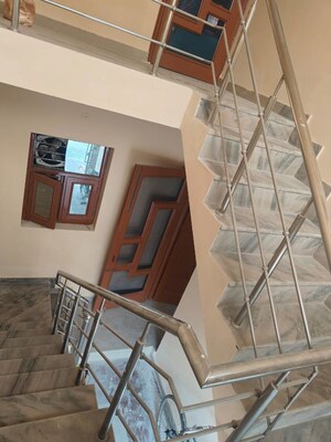 Staircase in 4 BHK Independent House at Shiva Enclave Zirakpur, Patiala Road – for Sale