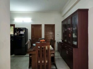 Dining area in 3 BHK Apartment at Sriram Nagar – for Rent