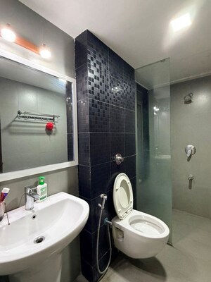 Bathroom in 3 BHK Apartment at Lodha Splendora, Ghodbunder Road – for Sale