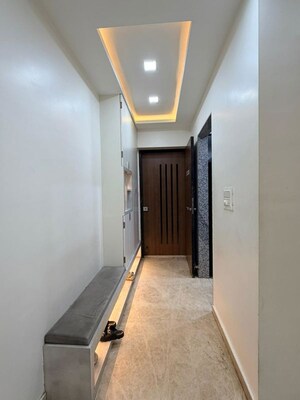 Building Lobby in 3 BHK Apartment at Lodha Splendora, Ghodbunder Road – for Sale