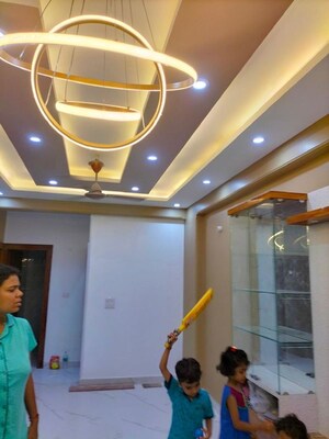 Staircase in 2 BHK Apartment at AVJ Heightss, Zeta I Greater Noida – for Rent
