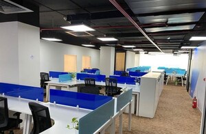 Team Area in  Office Space at Wadhwa The Capital, Bandra East – for Rent