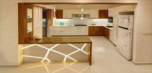 Kitchen in 3 BHK Apartment at Vian Mrida, Kollur – for Sale