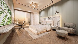 Living Room in 3.5 BHK Apartment at SARE The Grand, Sector 92 – for Sale