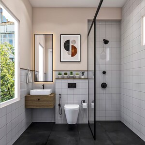 Bathroom in 2 BHK Villa at SKH Echium, Whitefield – for Sale