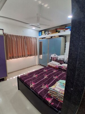 Bedroom in 1 BHK Apartment at Shagun Sunshine Hills 2, Pisoli – for Rent
