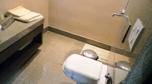 Bathroom in 3 BHK Apartment at ABA Cleo County, Sector 121 – for Rent