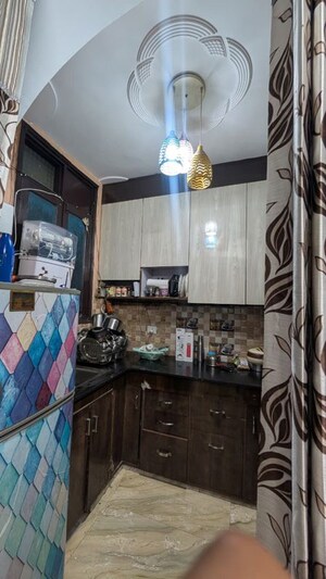 Kitchen in 3 BHK Builder Floor at Shakti Khand iv – for Rent