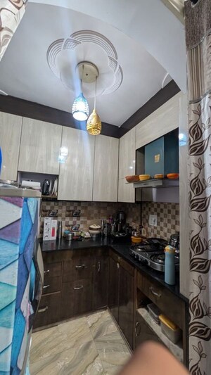 Kitchen in 3 BHK Builder Floor at Shakti Khand iv – for Rent