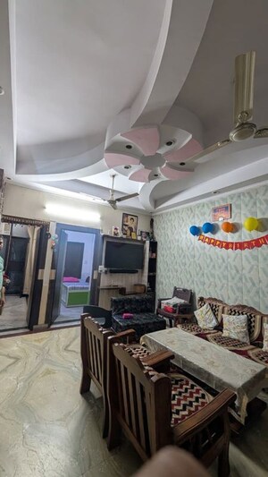 Living Room in 3 BHK Builder Floor at Shakti Khand iv – for Rent