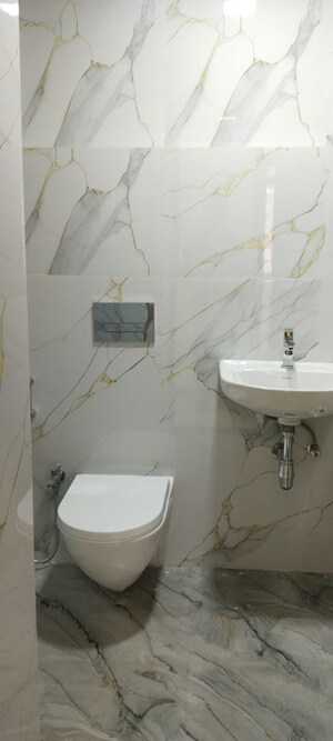 Attached Bathroom in 3 BHK Apartment at The Blue Diamond, Mulund West – for Rent
