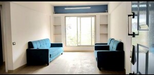 Living Room in 3 BHK Apartment at Tridev Apartments, Lbs Marg – for Rent
