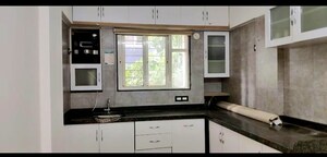 Kitchen in 3 BHK Apartment at Tridev Apartments, Lbs Marg – for Rent
