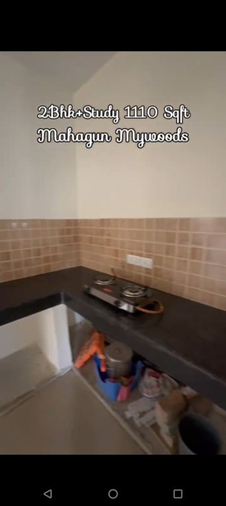 Kitchen, mahagun-mywoods-ii  1110 Sq.Ft. Apartment In Sector 16c Greater Noida Greater Noida 10344523