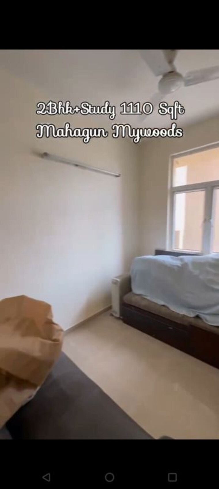 Bedroom, mahagun-mywoods-ii  1110 Sq.Ft. Apartment In Sector 16c Greater Noida Greater Noida 10344523
