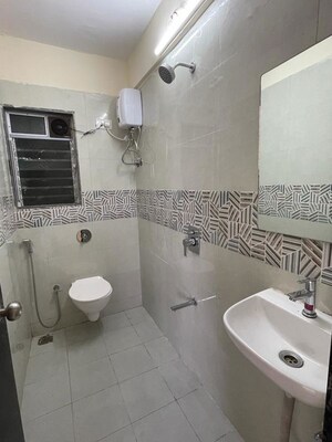 Bathroom in 2 BHK Apartment at Arihant Residency Sion, Sion – for Rent