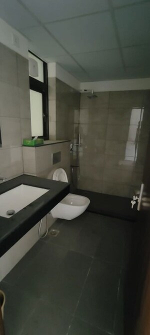 Bathroom in 3 BHK Builder Floor at Adani Samsara Ivana, Sector 63 – for Rent