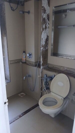 Bathroom in 3 BHK Apartment at Raheja Acropolis, Deonar – for Rent