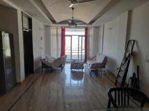Living Room in 4 BHK Apartment at Pushpanjali Orchid Park, Rajpur – for Rent