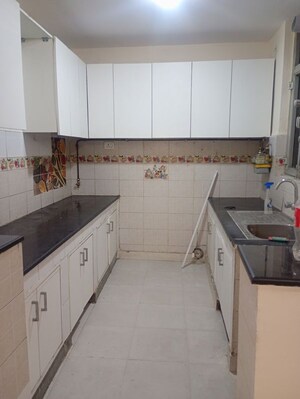 Kitchen in 3 BHK Apartment at Sector 12 Dwarka – for Rent