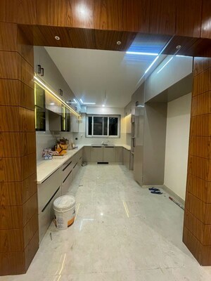 Kitchen in 4 BHK Builder Floor at Green Fields Colony – for Sale