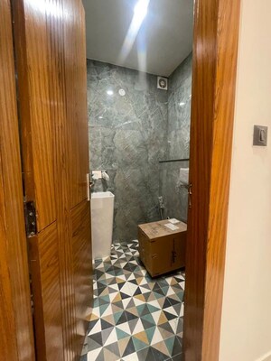 Bathroom in 4 BHK Builder Floor at Green Fields Colony – for Sale