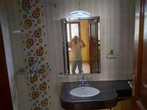 Bathroom in 3 BHK Builder Floor at South City 1 – for Rent
